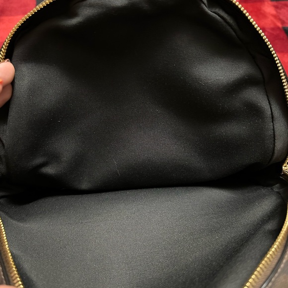 Coach Court Backpack in Signature Canvas Brown/Black - Picture 3 of 5